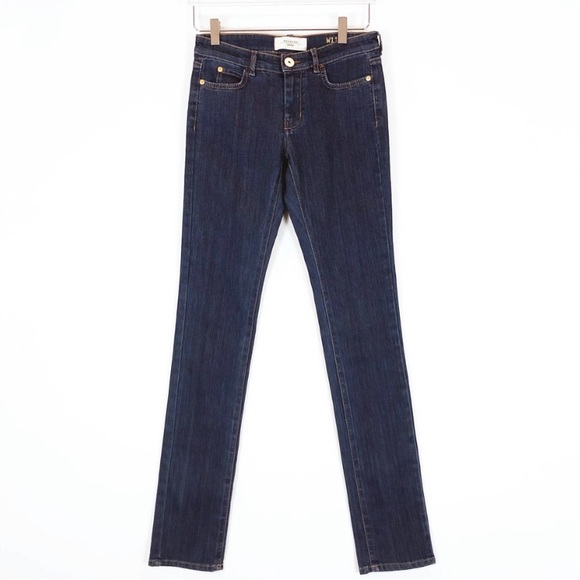 Weekend MaxMara W111 Skinny Jeans Dark Wash Size 4 - Picture 1 of 7